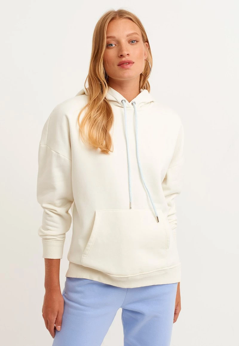 OXXO Donna Felpa Con Cappuccio - Ice Milk 5 OXXO Donna Felpa Con Cappuccio - Ice Milk - immagine 3