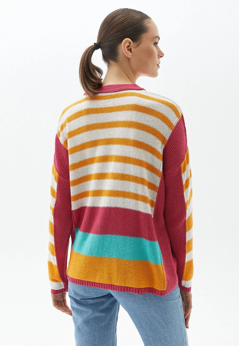 OXXO Donna MIT STREIFEN - Maglione - Multi Coloured 5 OXXO Donna MIT STREIFEN - Maglione - Multi Coloured - immagine 3