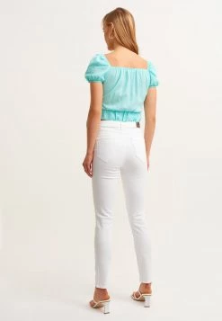 OXXO Donna MIT HOHER TAILLENFORM - Jeans Skinny Fit - White -Negozio al dettaglio Oxxo 050c07ce4466475c97860f78a8fb95f6