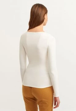 OXXO Donna Maglietta A Manica Lunga - Offwhite 7 OXXO Donna Maglietta A Manica Lunga - Offwhite -Negozio al dettaglio Oxxo 05608f7aa5de48aabde46937369bba3c