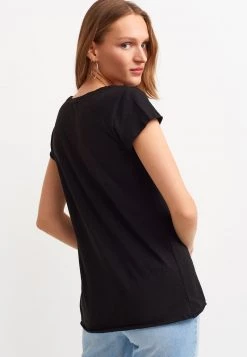 OXXO Donna T-shirt Basic - Black -Negozio al dettaglio Oxxo 07652502590247849f460291729a6636