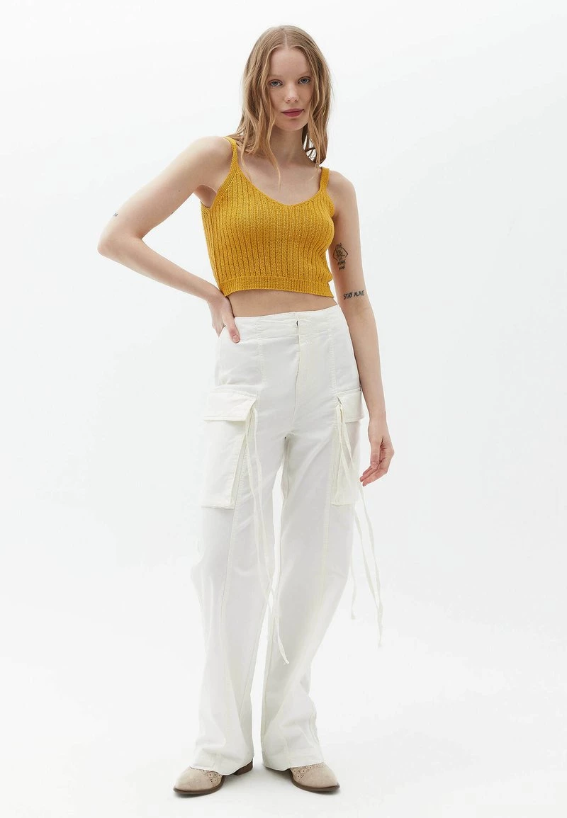 OXXO Donna ULTRA - Pantaloni Cargo - Ice Milk 4 OXXO Donna ULTRA - Pantaloni Cargo - Ice Milk - immagine 2