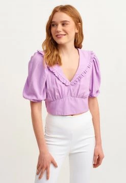 OXXO Donna KURZE - Camicetta - Deep Lilac