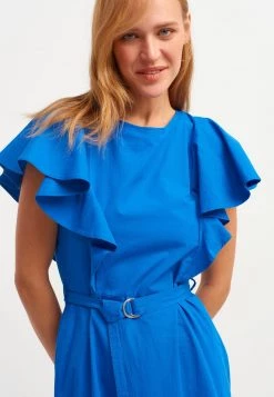 OXXO Donna MIT BINDEDETAIL - Vestito Estivo - Blue -Negozio al dettaglio Oxxo 09bbf81e99414952bd7ae1aee9a61857