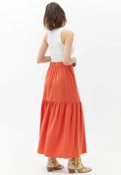 OXXO Donna MIT STUFENVOLANT - Gonna Lunga - Summer Fig -Negozio al dettaglio Oxxo 0ae94166e86c4f4ab2dd6e3776033ee3