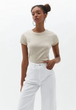 OXXO Donna T-shirt Basic - Cement