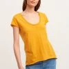 OXXO Donna T-shirt Basic - Ocher 1 OXXO Donna T-shirt Basic - Ocher -Negozio al dettaglio Oxxo 0d354a807bde411fa8efee9a7fde0855