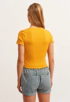 OXXO Donna T-shirt Basic - Ocher -Negozio al dettaglio Oxxo 0e2023c9a7704486a365dbea21a79942