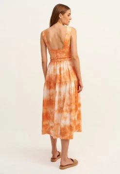 OXXO Donna MIT ANGESAGTER BATIK MUSTERUNG - Vestito Estivo - Begonia -Negozio al dettaglio Oxxo 105d8beaf9b74f51a1afb6813d322151