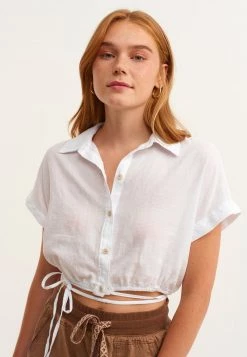 OXXO Donna Camicia - White -Negozio al dettaglio Oxxo 107e22ddb3b24b4696c3d2051080dce5