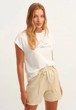 OXXO Donna MIT MODISCHEM PRINT - T-shirt Con Stampa - Ice Milk -Negozio al dettaglio Oxxo 10b4c6d900e74375833433477aaf8a70