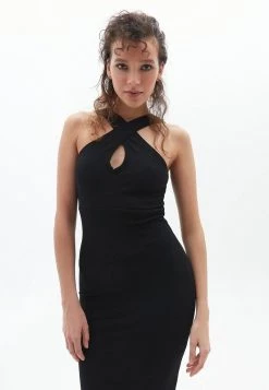 OXXO Donna MIT MODISCHEM CUT OUT DESIGN - Tubino - Black -Negozio al dettaglio Oxxo 1239b3bfaf61405c8334e34b67f41b4c