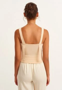 OXXO Donna GERIPPTER OPTIK - Top - Nutmeg -Negozio al dettaglio Oxxo 1324aeb21bd945728b1294f343fa2e8c