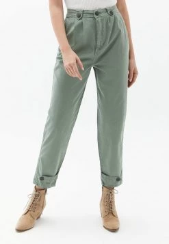 OXXO Donna MIT STYLISCHEN EXTRAS - Pantaloni - Antik Sea Spray
