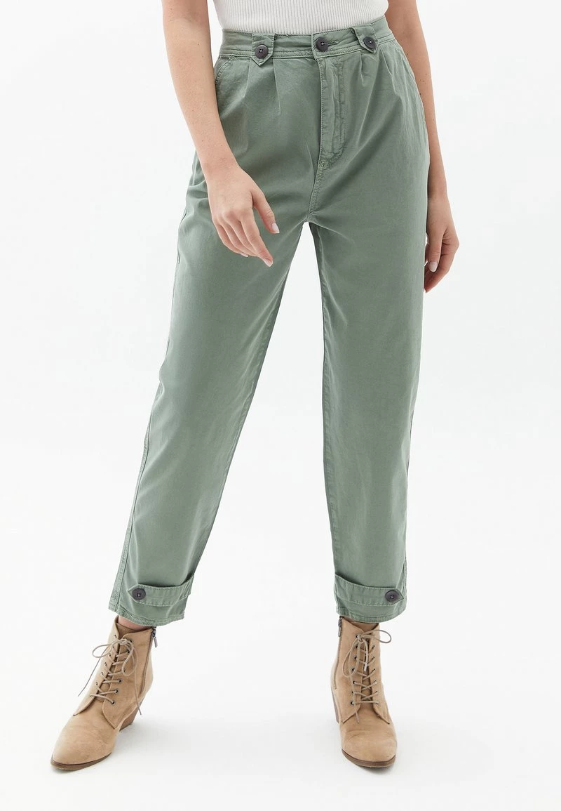 OXXO Donna MIT STYLISCHEN EXTRAS - Pantaloni - Antik Sea Spray 3 OXXO Donna MIT STYLISCHEN EXTRAS - Pantaloni - Antik Sea Spray