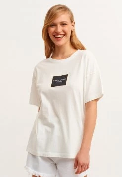 OXXO Donna T-shirt Con Stampa - Ice Milk