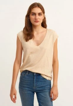 OXXO Donna T-shirt Basic - Light Bean -Negozio al dettaglio Oxxo 1491153d7f404f87be883510a94c03ea