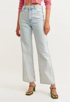 OXXO Donna Jeans A Zampa - Light Denim