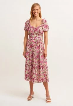 OXXO Donna Vestito Estivo - Multi-coloured