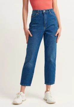 OXXO Donna Jeans A Sigaretta - Mid Denim