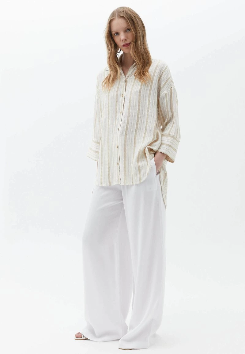 OXXO Donna Camicia - Cement Striped 6 OXXO Donna Camicia - Cement Striped - immagine 4