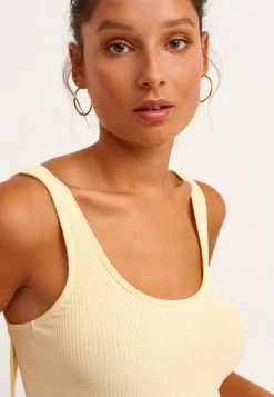 OXXO Donna GERIPPTER OPTIK - Top - Cream -Negozio al dettaglio Oxxo 185ad2ae2c07494ca1e676665f339295