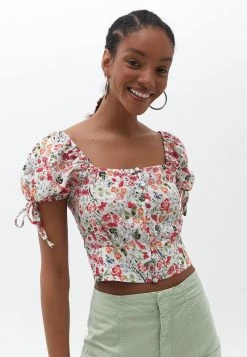 OXXO Donna WITH BUTTON CLOSURE - Camicetta - Floral Print 9 OXXO Donna WITH BUTTON CLOSURE - Camicetta - Floral Print -Negozio al dettaglio Oxxo 185ae9d3da5646dda06198584673914b