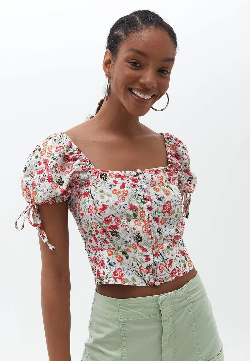 OXXO Donna WITH BUTTON CLOSURE - Camicetta - Floral Print 6 OXXO Donna WITH BUTTON CLOSURE - Camicetta - Floral Print - immagine 4