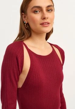 OXXO Donna Cardigan - Eggplant -Negozio al dettaglio Oxxo 19699aa9adaa49dc8eb309bb7c84b7a5