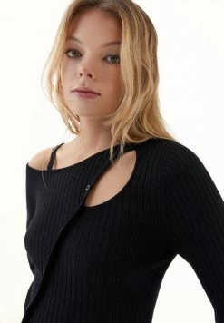 OXXO Donna LANGARM MIT SCHULTERFREIER OPTIK - Maglione - Black -Negozio al dettaglio Oxxo 1c7af647c18d4c9c830285ed61fa7167