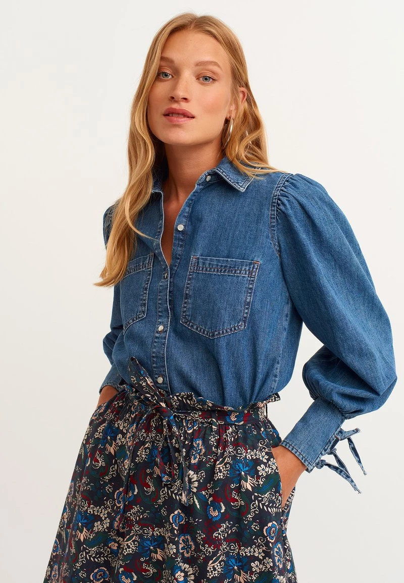 OXXO Donna Camicia - Mid Denim 6 OXXO Donna Camicia - Mid Denim - immagine 4
