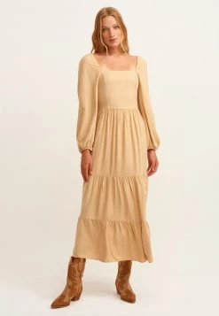 OXXO Donna Vestito Lungo - Caraway