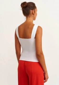 OXXO Donna BREITER TRÄGERFORM - Top - White -Negozio al dettaglio Oxxo 2178d50176a143f0b9e0b12dae131a49