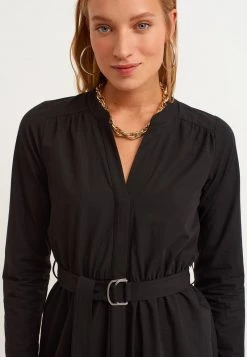 OXXO Donna MIT MODISCHEM GÜRTEL DETAIL - Vestito Estivo - Black -Negozio al dettaglio Oxxo 2204a9a4790c46c4b2f611ebfcbb5d0e