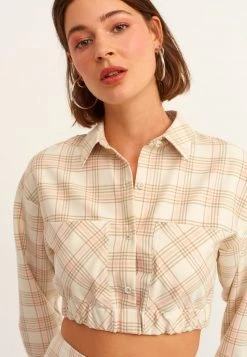 OXXO Donna MIT KARIERTER OPTIK - Camicia - Check Comb -Negozio al dettaglio Oxxo 23a757710198401587801f3fb6bc313d