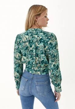 OXXO Donna MIT RETRO MUSTERUNG - Camicia - Multi Coloured -Negozio al dettaglio Oxxo 23ddd8331eef460986b812dde288025d