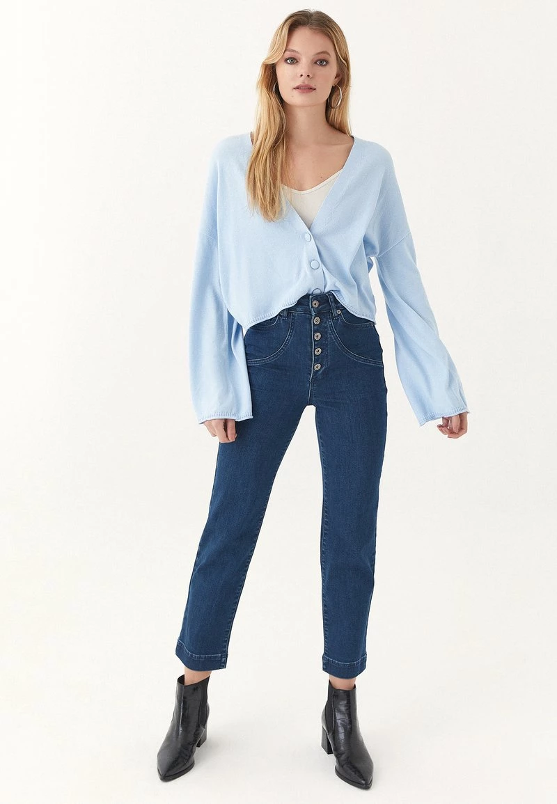 OXXO Donna Cardigan - Light Blue 4 OXXO Donna Cardigan - Light Blue - immagine 2