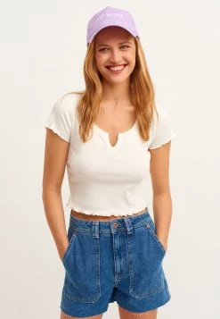 OXXO Donna T-shirt Basic - Ice Milk