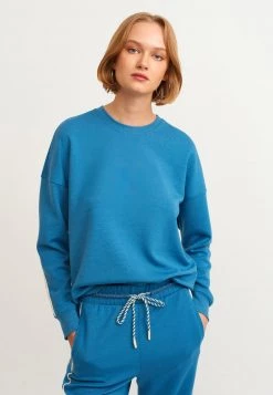 OXXO Donna MIT MODISCHEN PRINTS - Felpa - Cerulean -Negozio al dettaglio Oxxo 25fdb61122f643cd9c364eaf4f936c1e