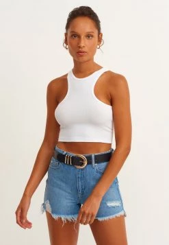 OXXO Donna MIT ENGEM TRAGEKOMFORT - Top - White