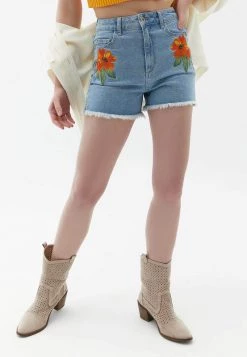 OXXO Donna Shorts Di Jeans - Light Denim