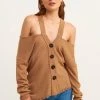 OXXO Donna Cardigan - Light Tawny -Negozio al dettaglio Oxxo 27d29272ad2f486e94eaf777501d7ba8
