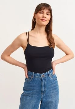 OXXO Donna Top - Black -Negozio al dettaglio Oxxo 27f9b7218774448994a876539d2251a7