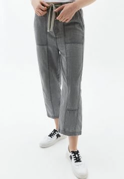 OXXO Donna MIT MITTLERER - Jeans A Sigaretta - Grey Denim