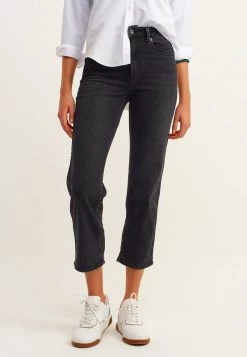 OXXO Donna MIT VERKÜRZTEN BEINLÄNGEN - Jeans Skinny Fit - Black Denim