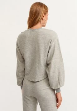 OXXO Donna MIT FIGURUMSPIELENDER FORM - Felpa - Grey Melange -Negozio al dettaglio Oxxo 297a2275cc404f299d5c782e118a5760