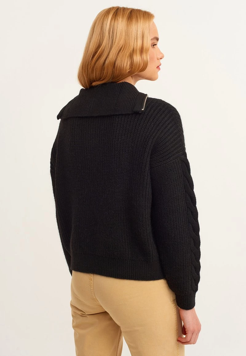 OXXO Donna Cardigan - Black 5 OXXO Donna Cardigan - Black - immagine 3