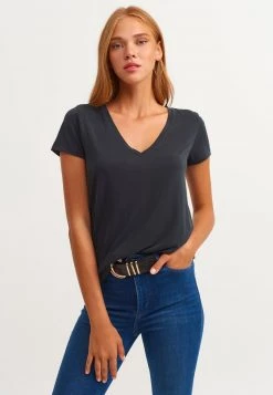 OXXO Donna T-shirt Basic - Black