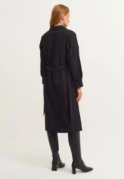 OXXO Donna MIT BINDEDETAIL - Abito A Camicia - Black -Negozio al dettaglio Oxxo 2bdfbc53c48e42148890ce533d8b98b5