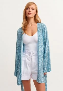 OXXO Donna MIT BINDEGÜRTEL - Giacca Leggera - Feather Comb -Negozio al dettaglio Oxxo 2cce57eaa40f44f9a5ea0e25b5bbb612